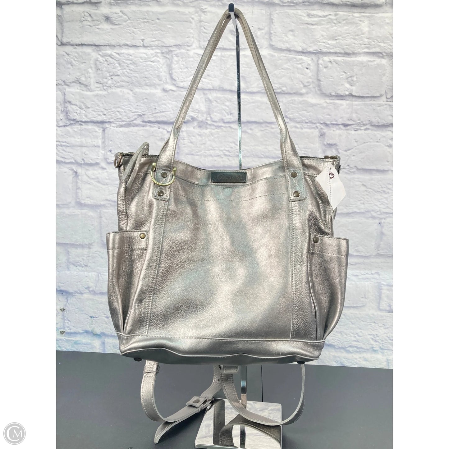 Handbag Leather By Clothes Mentor, Size: Large