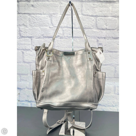 Handbag Leather By Clothes Mentor, Size: Large