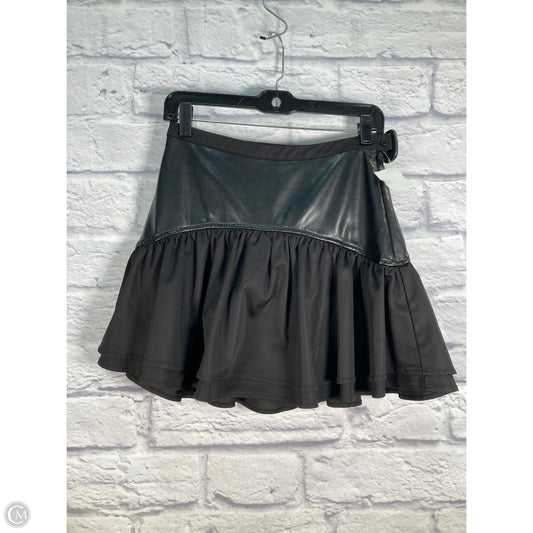 Skirt Mini & Short By Avec Les Filles In Black, Size: 4