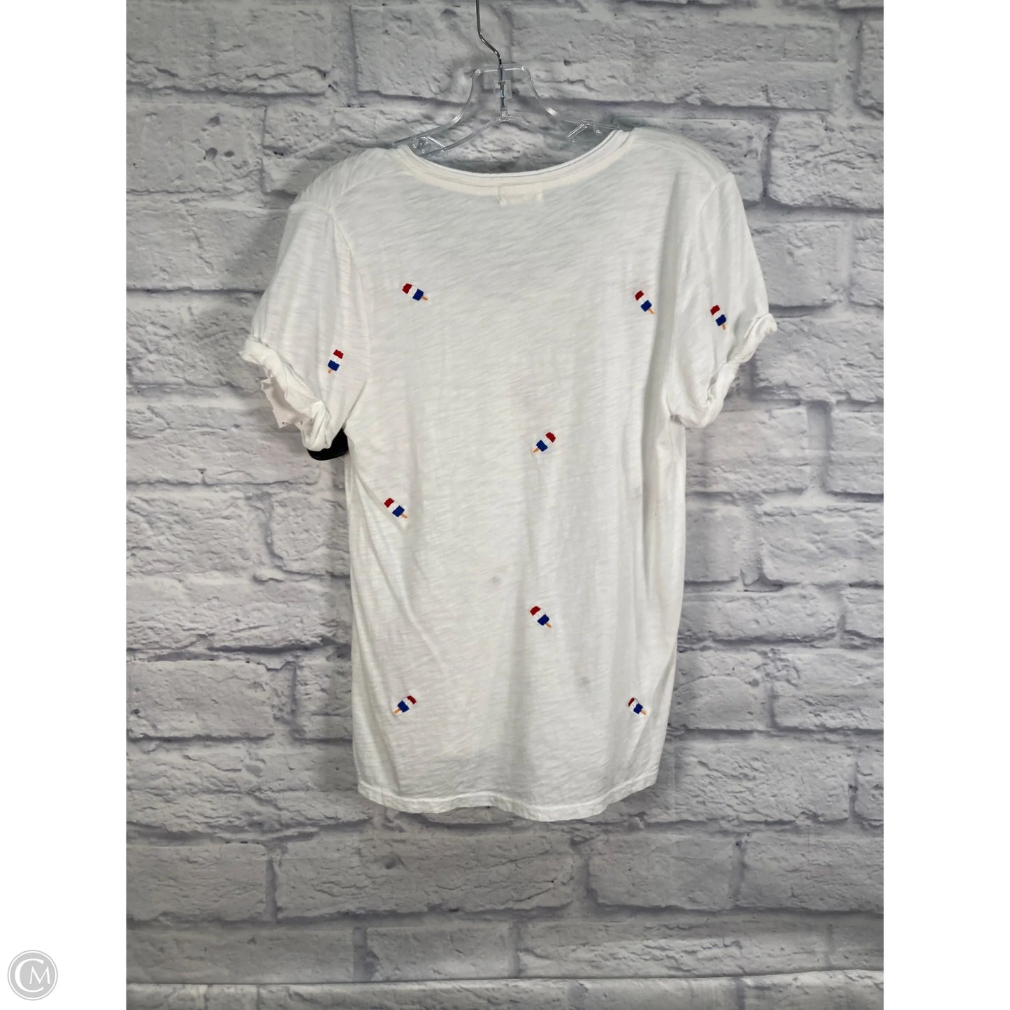 Top Short Sleeve By T.la In White, Size: Xs