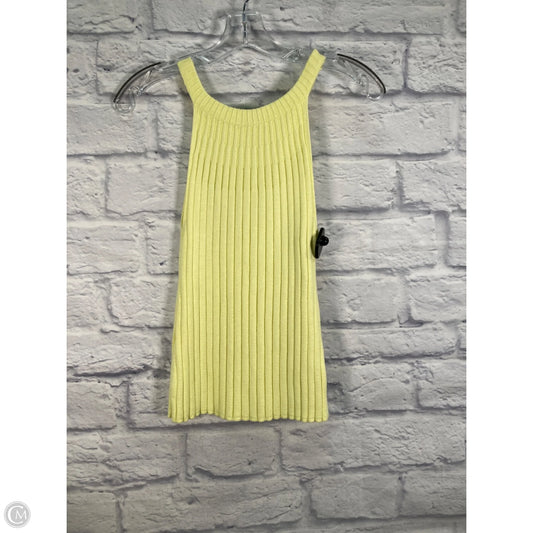 Top Sleeveless By Anthropologie In Yellow, Size: Xs