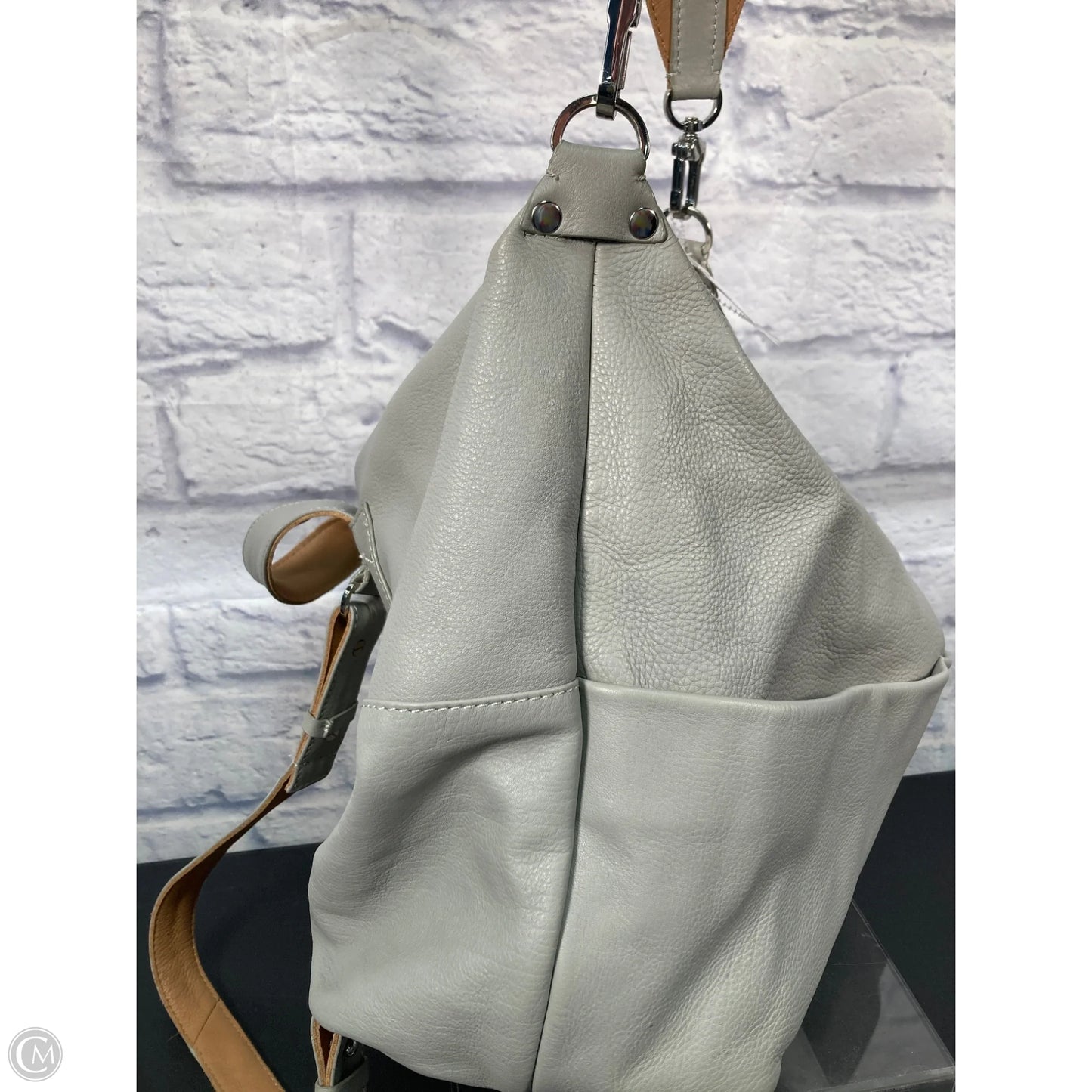Backpack Leather By Topshop, Size: Large