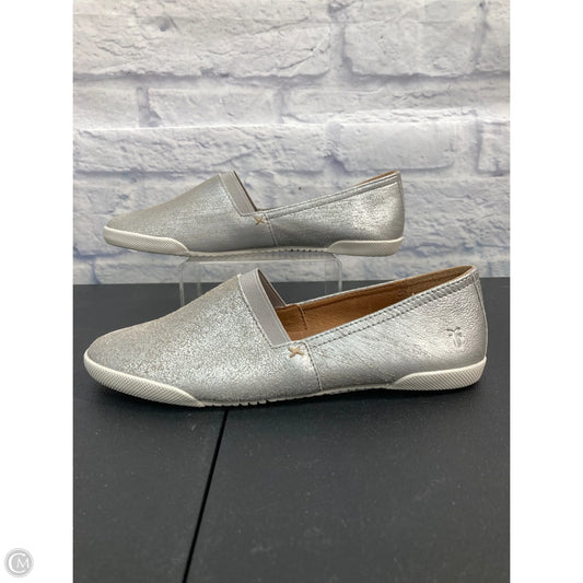 Shoes Designer By Frye In Silver, Size: 8