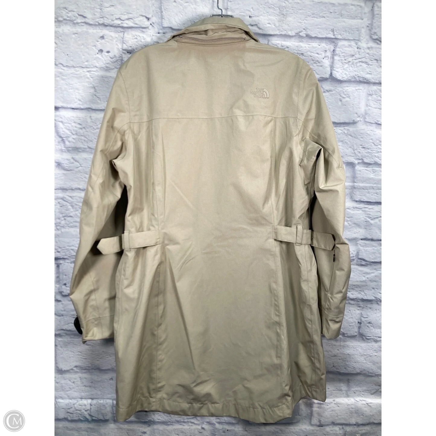 Athletic Jacket By The North Face In Tan, Size: L