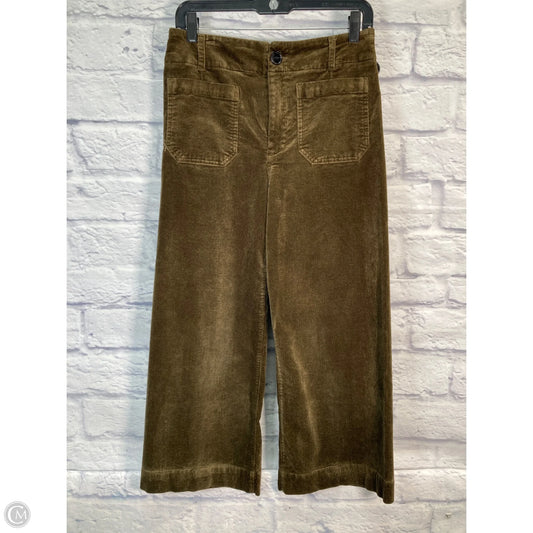 Pants Corduroy By Maeve In Green, Size: 6p