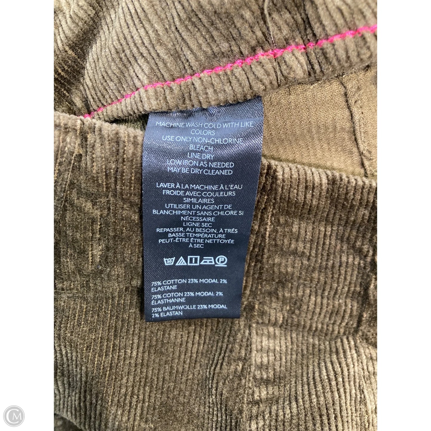 Pants Corduroy By Maeve In Green, Size: 6p