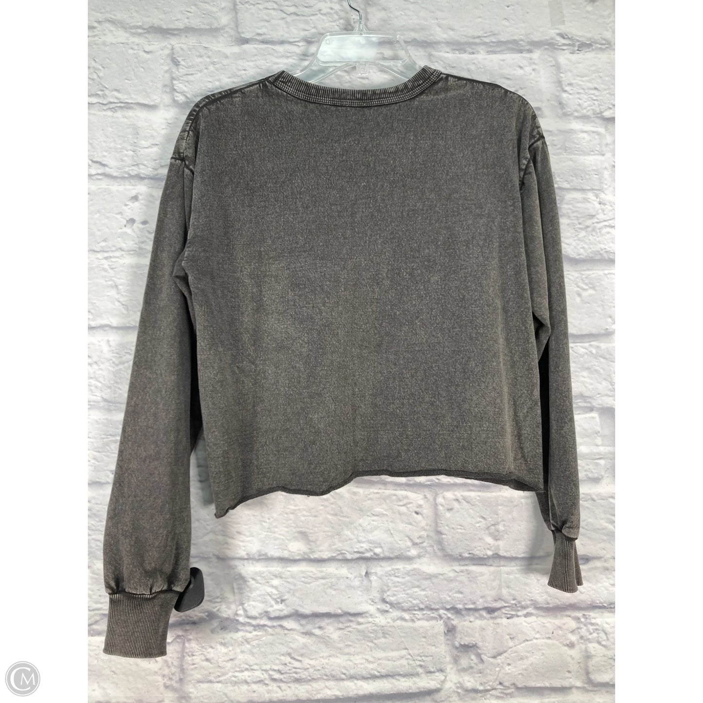 Sweatshirt Crewneck By Tiny In Grey, Size: Xs