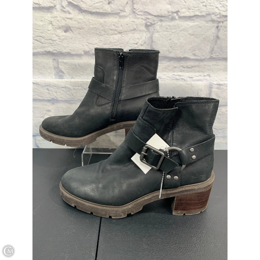 Boots Ankle Heels By Lucky Brand In Black, Size: 10