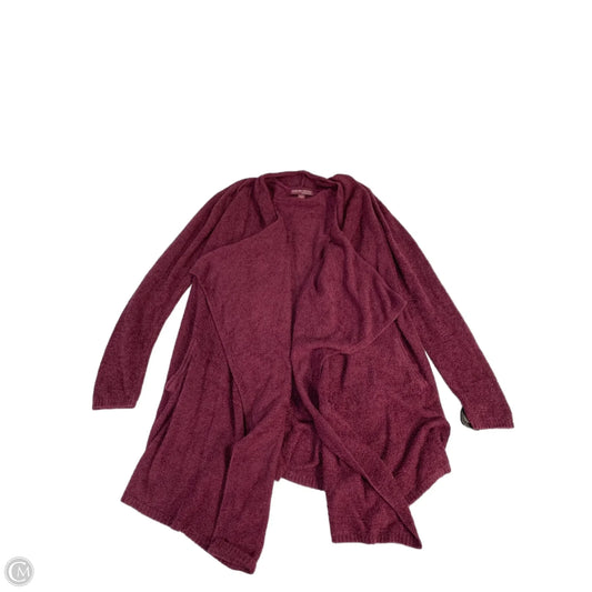 Sweater Cardigan By Barefoot Dreams In Purple, Size: Xl
