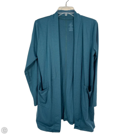 Cardigan By Clothes Mentor In Blue, Size: M