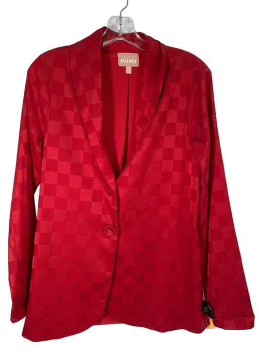 Blazer By Show Me Your Mumu In Red, Size: Xs