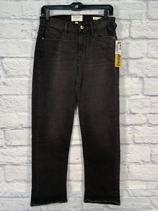 Jeans Designer By Frame In Black, Size: 6