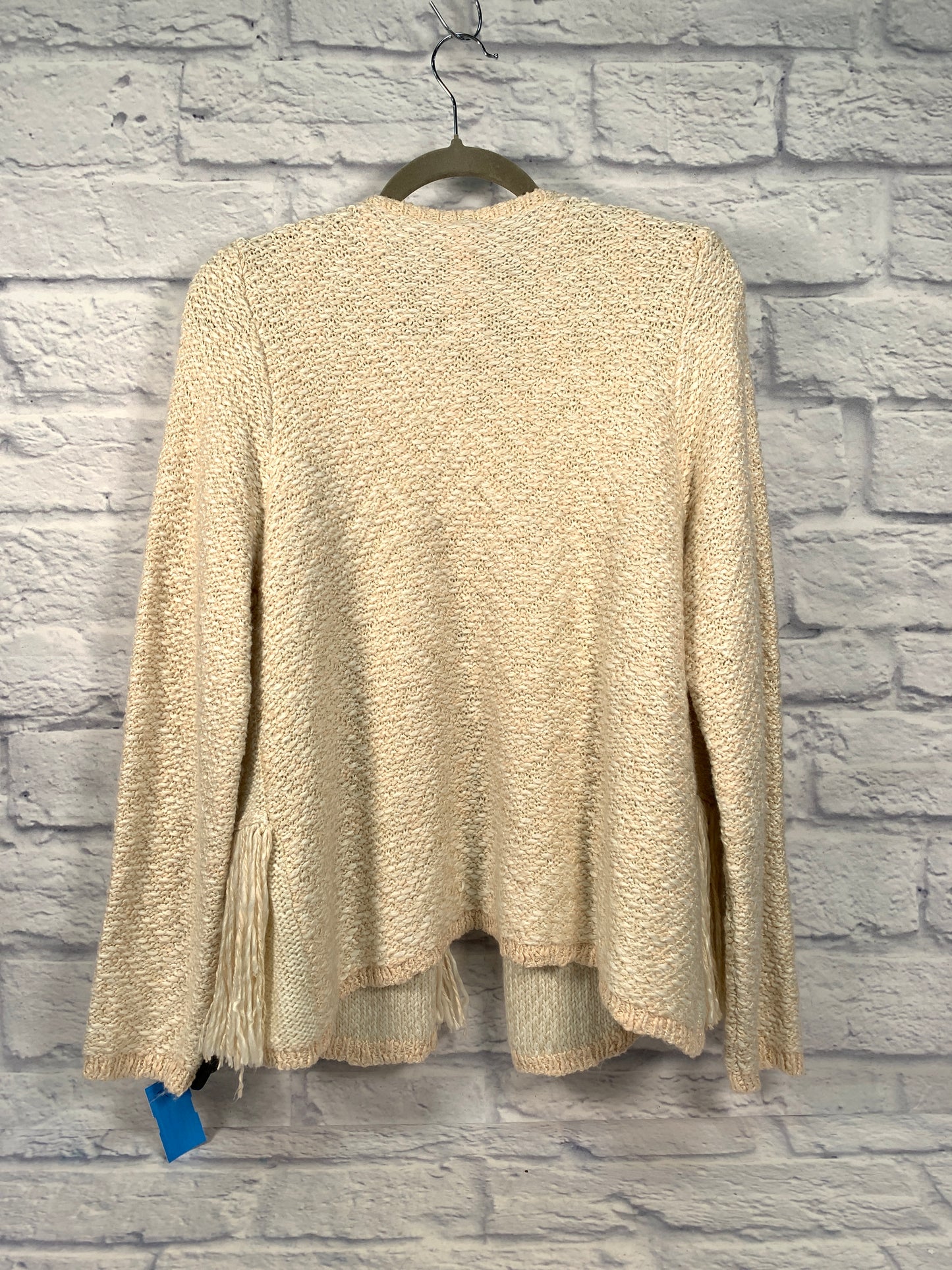 Sweater By Chicos In Cream, Size: L