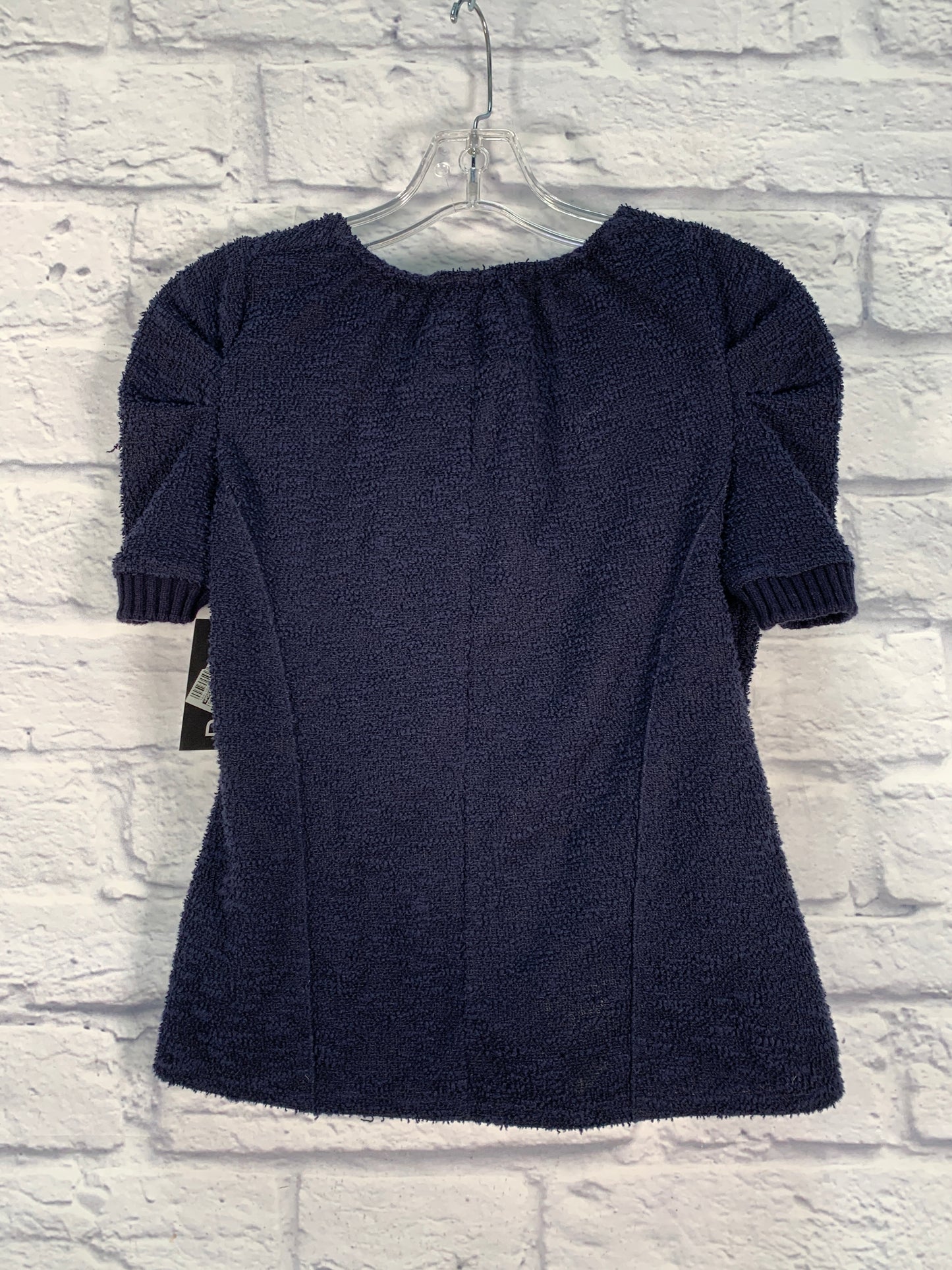 Sweater Short Sleeve By Postmark In Blue, Size: Sp