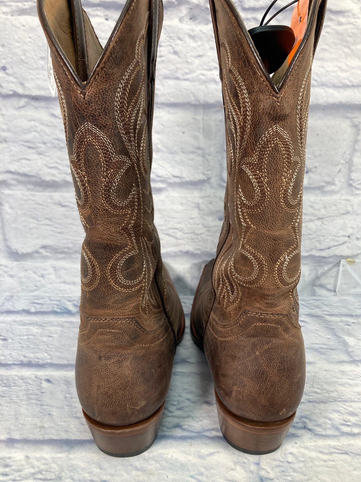 Boots Western By Clothes Mentor In Brown, Size: 9.5