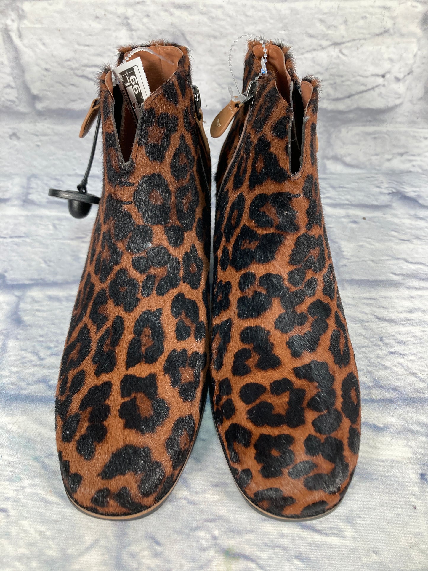 Boots Leather By Kenneth Cole In Animal Print, Size: 6.5