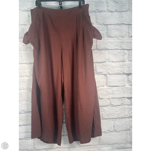 Pants Linen By A New Day In Purple, Size: 16
