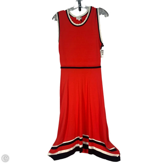 Dress Party Long By Clothes Mentor In Red, Size: L