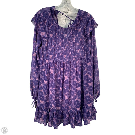 Dress Party Short By Free People In Purple, Size: S