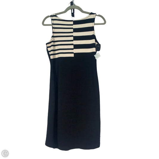 Dress Designer By St John Collection In Black & Cream, Size: S
