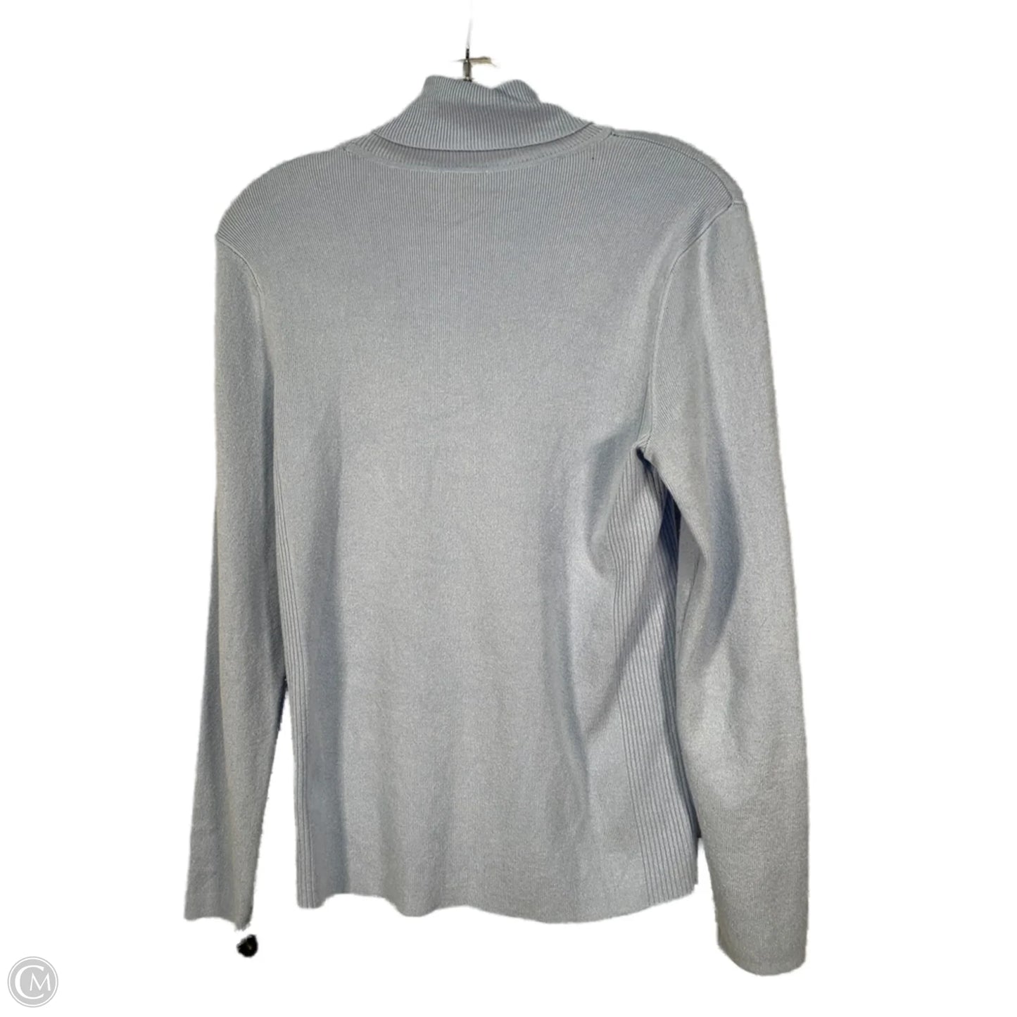 Top Long Sleeve By Chicos In Blue, Size: M