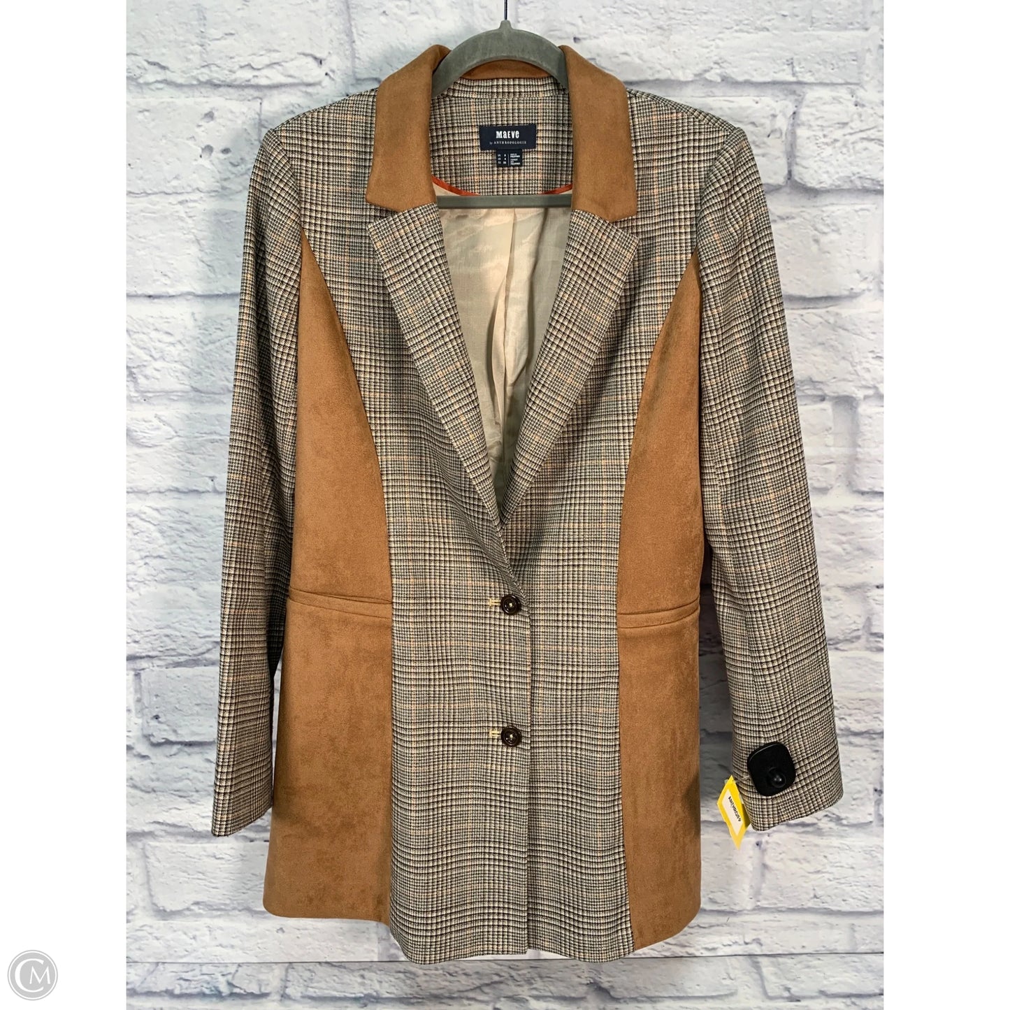 Blazer By Maeve In Brown, Size: S