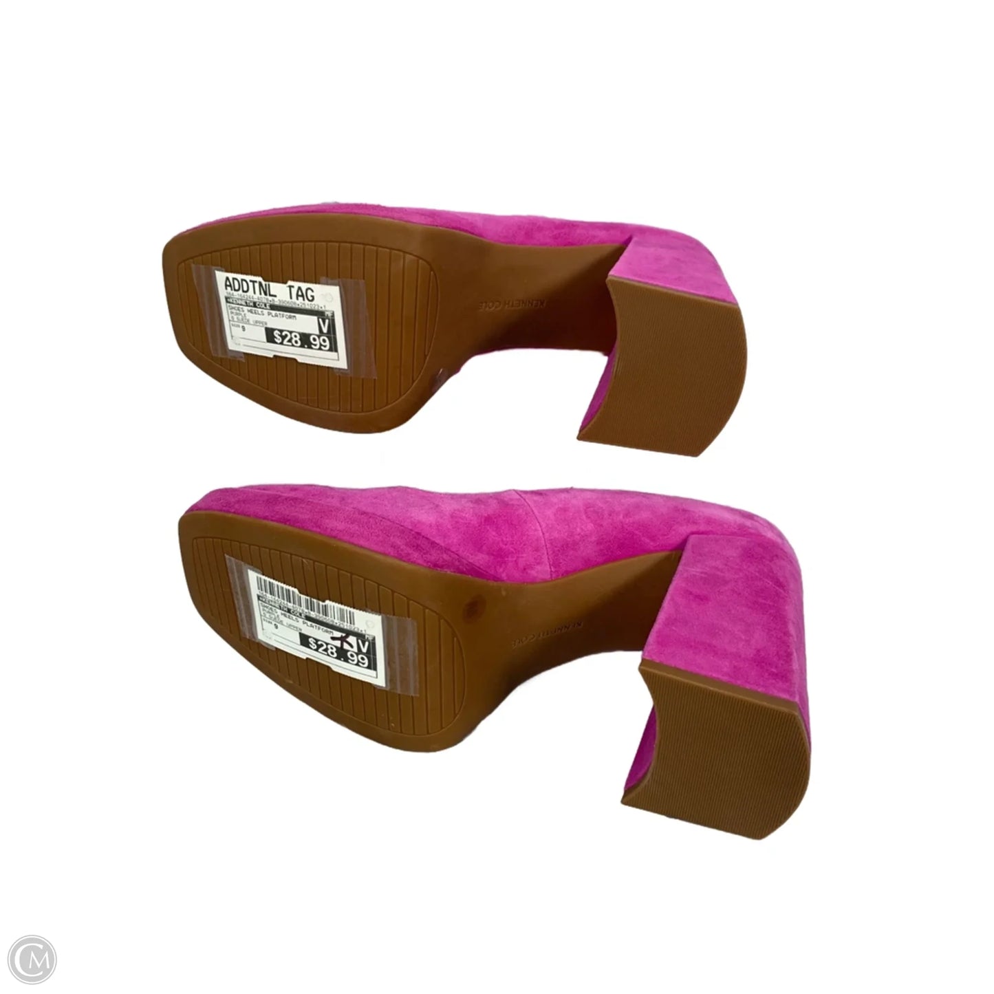 Shoes Heels Platform By Kenneth Cole In Purple, Size: 9