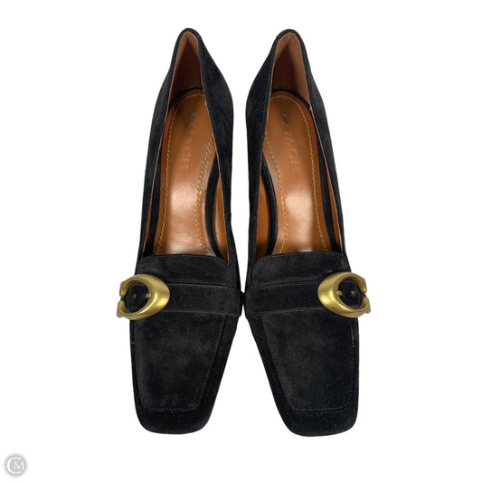 Shoes Designer By Coach In Black, Size: 9