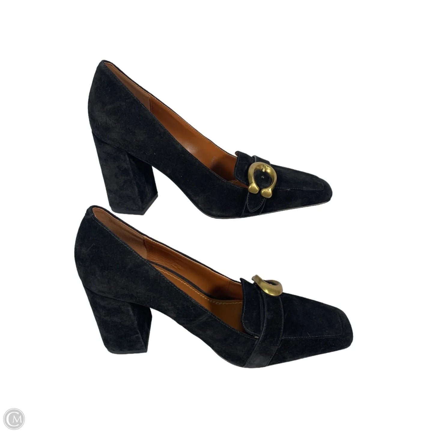 Shoes Designer By Coach In Black, Size: 9