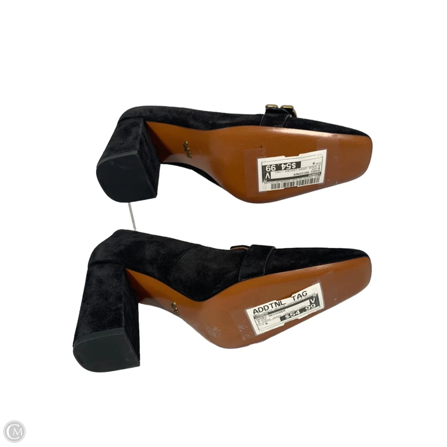 Shoes Designer By Coach In Black, Size: 9