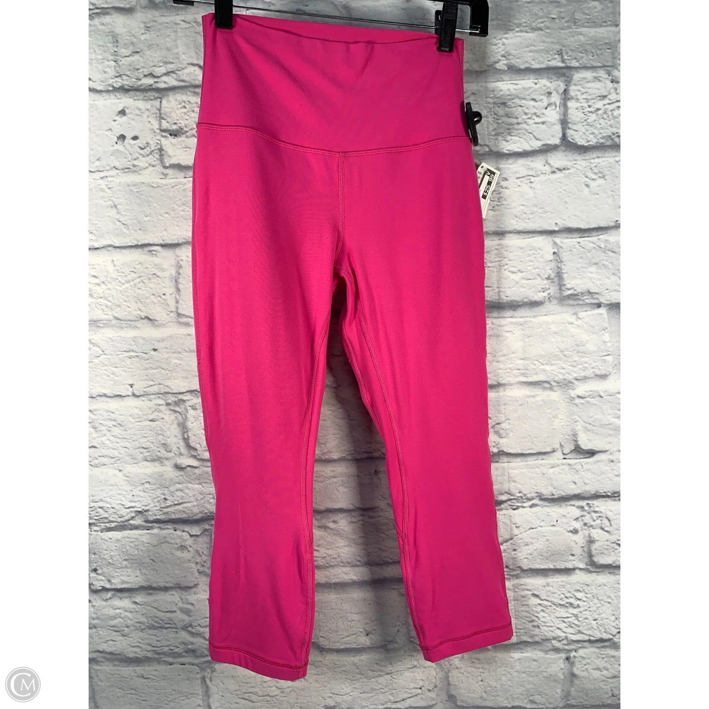 Athletic Capris By Lululemon In Pink, Size: S