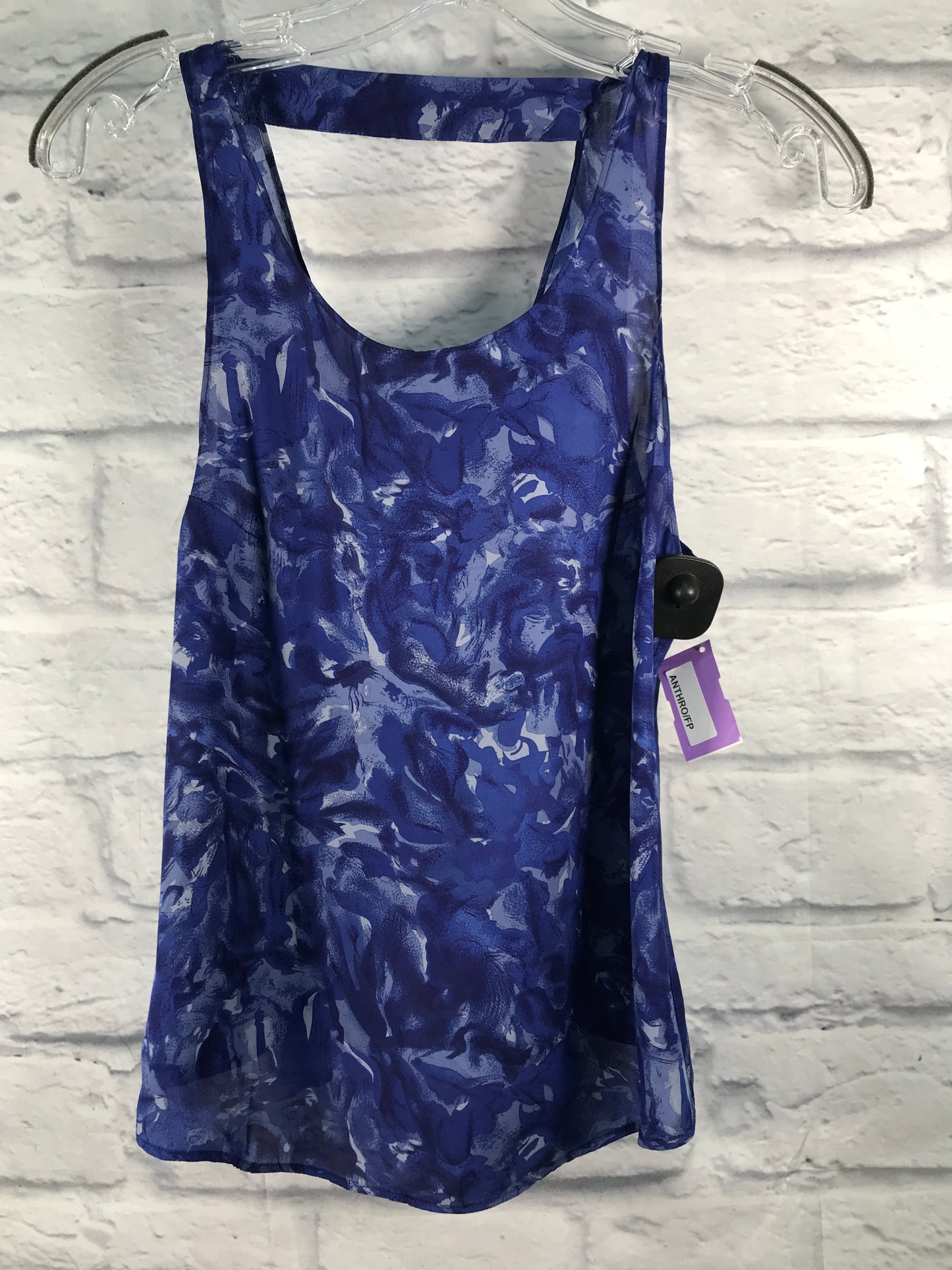 Blue Top Sleeveless Anthropologie, Size Xs