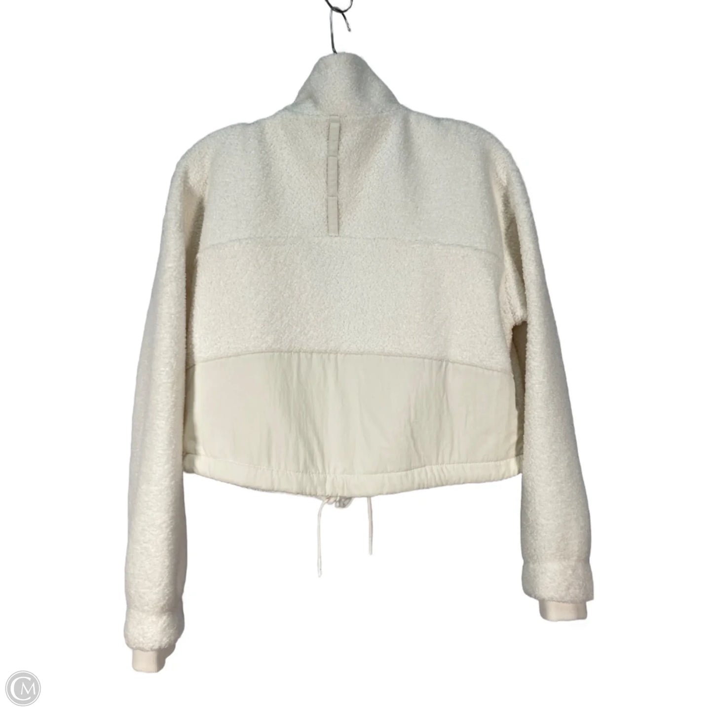 Jacket Faux Fur & Sherpa By Flx In Cream, Size: S