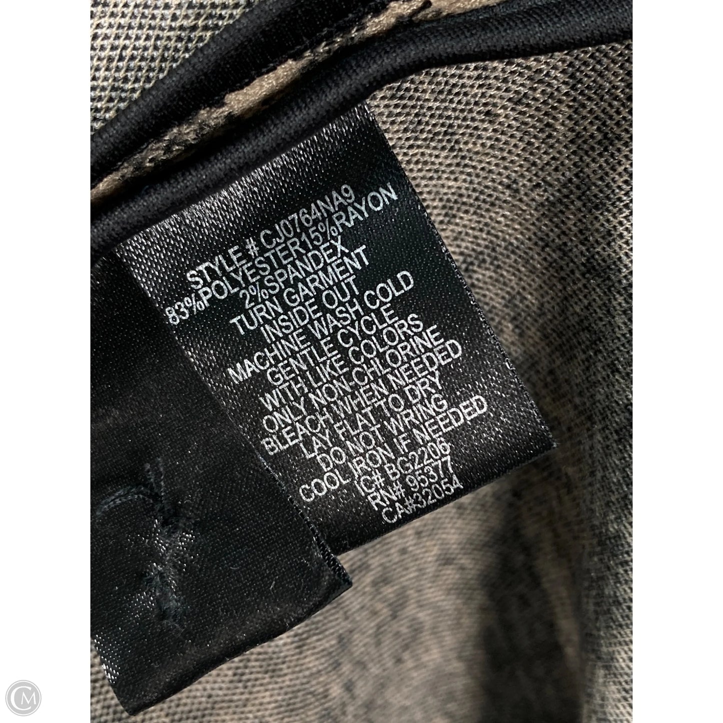 Blazer By Sanctuary In Black & Tan, Size: Xs