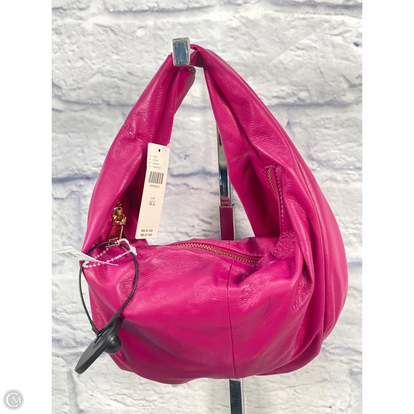 Handbag Leather By Anthropologie, Size: Small