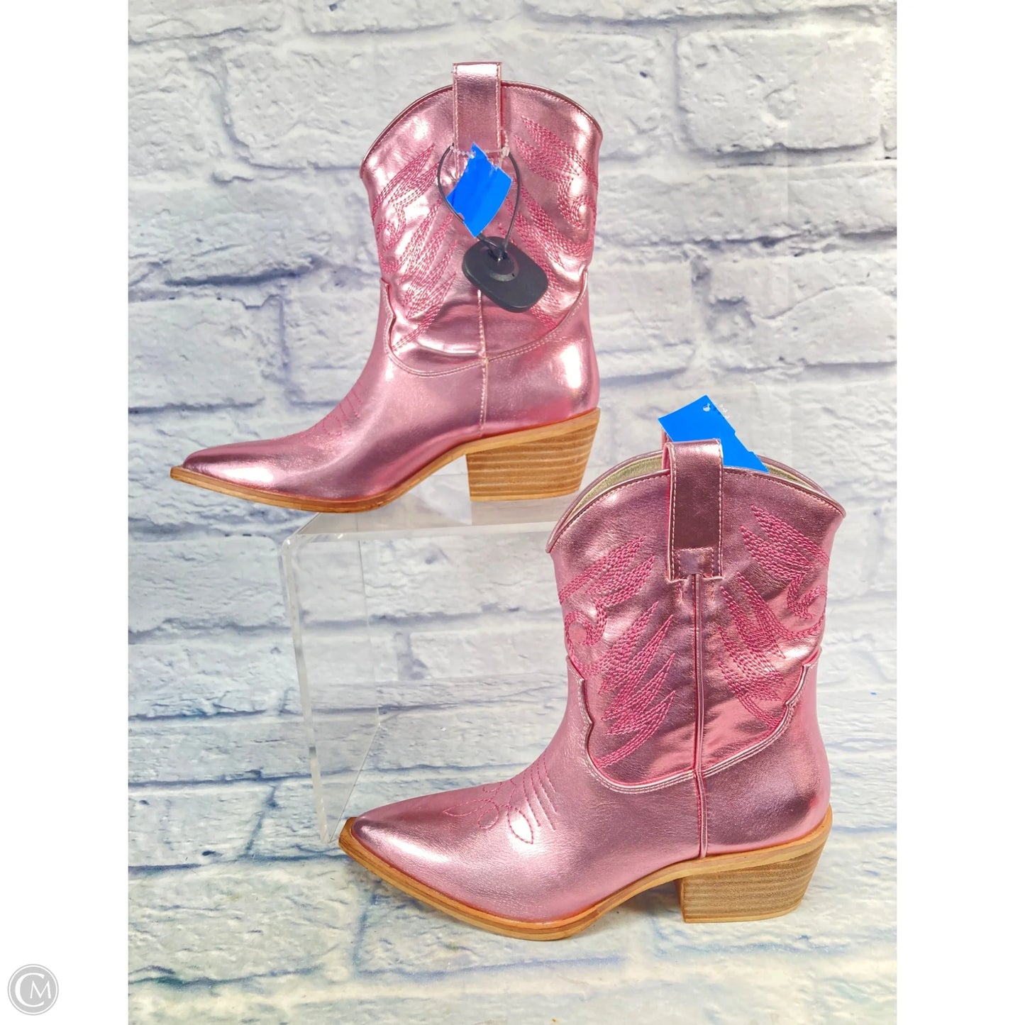 Boots Western By Shu Shop In Pink, Size: 8