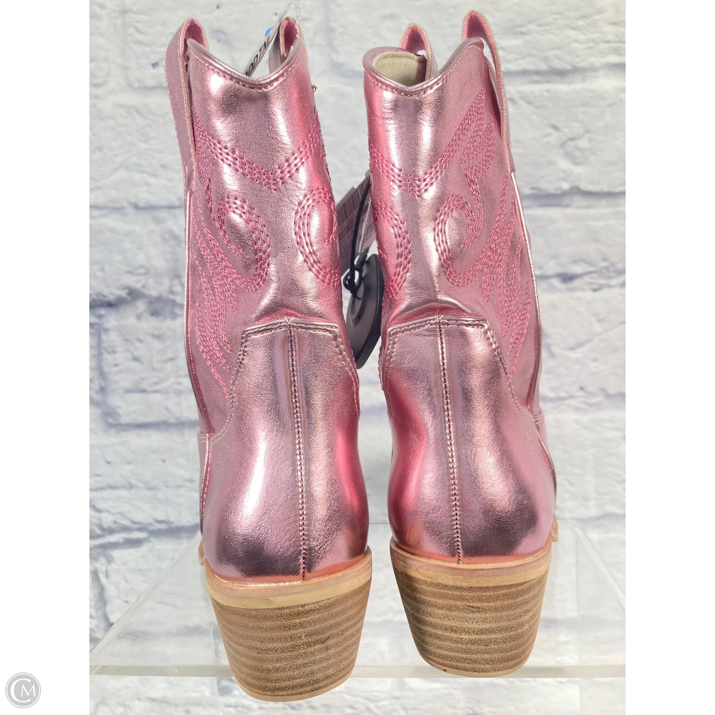 Boots Western By Shu Shop In Pink, Size: 8