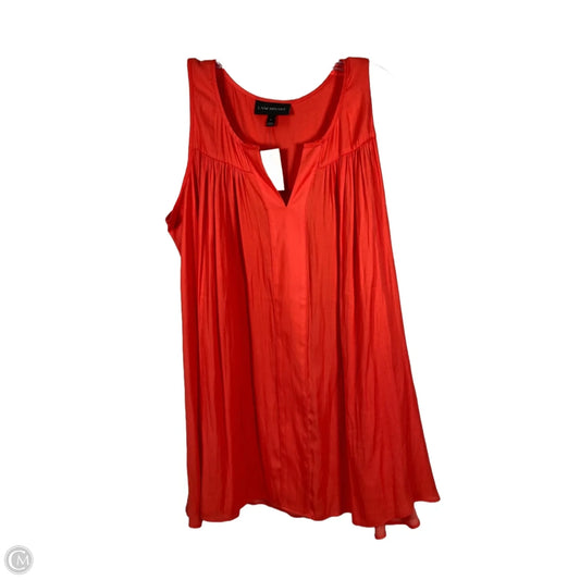 Tunic Sleeveless By Lane Bryant In Orange, Size: Xl