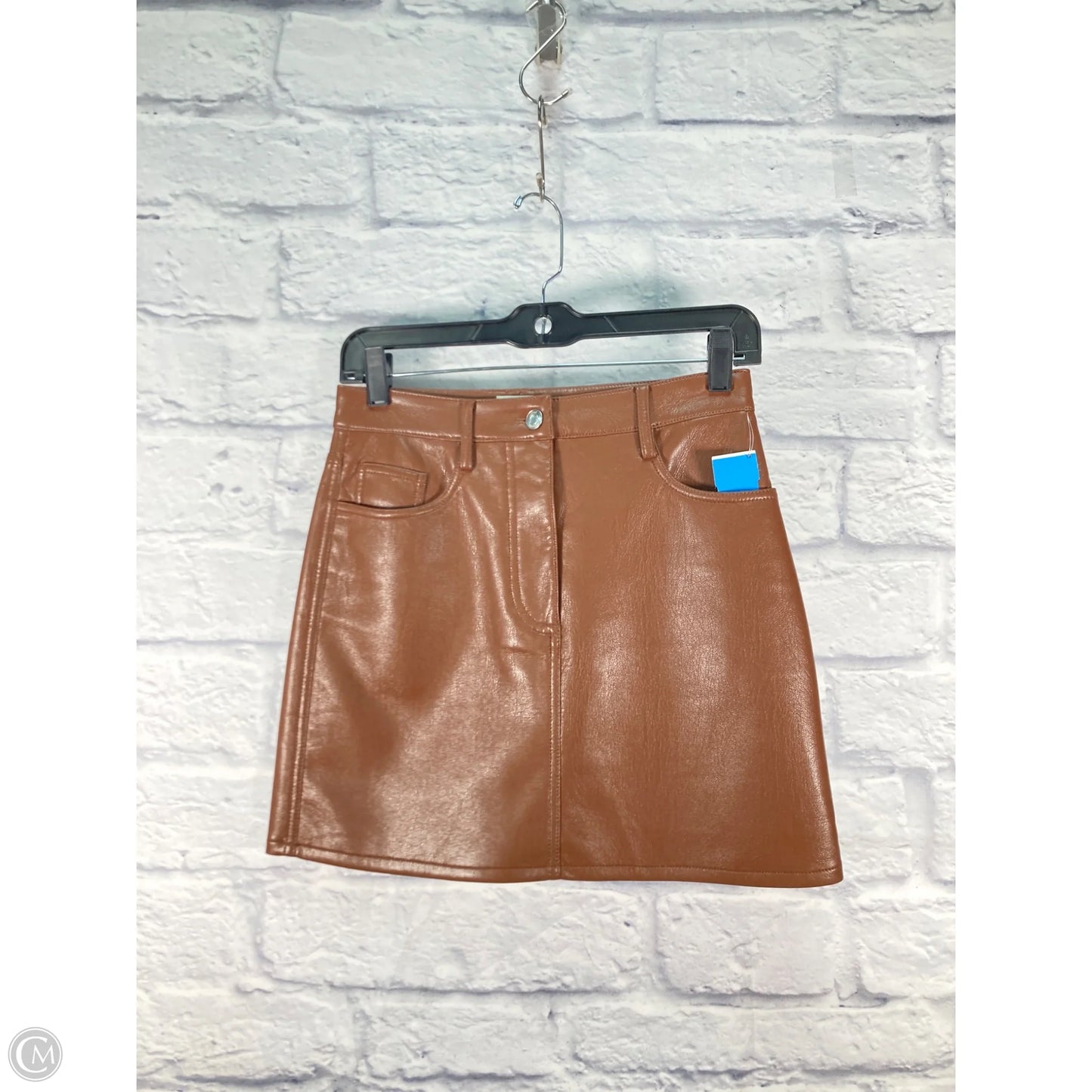 Skirt Mini & Short By Wilfred In Brown, Size: Xs