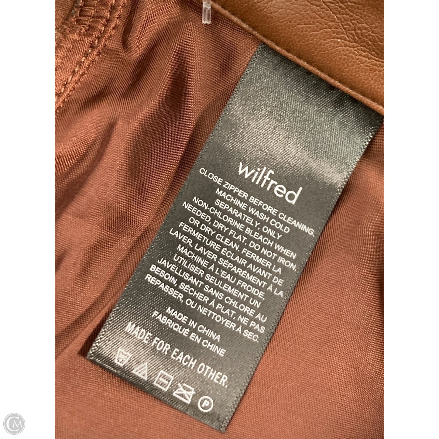 Skirt Mini & Short By Wilfred In Brown, Size: Xs