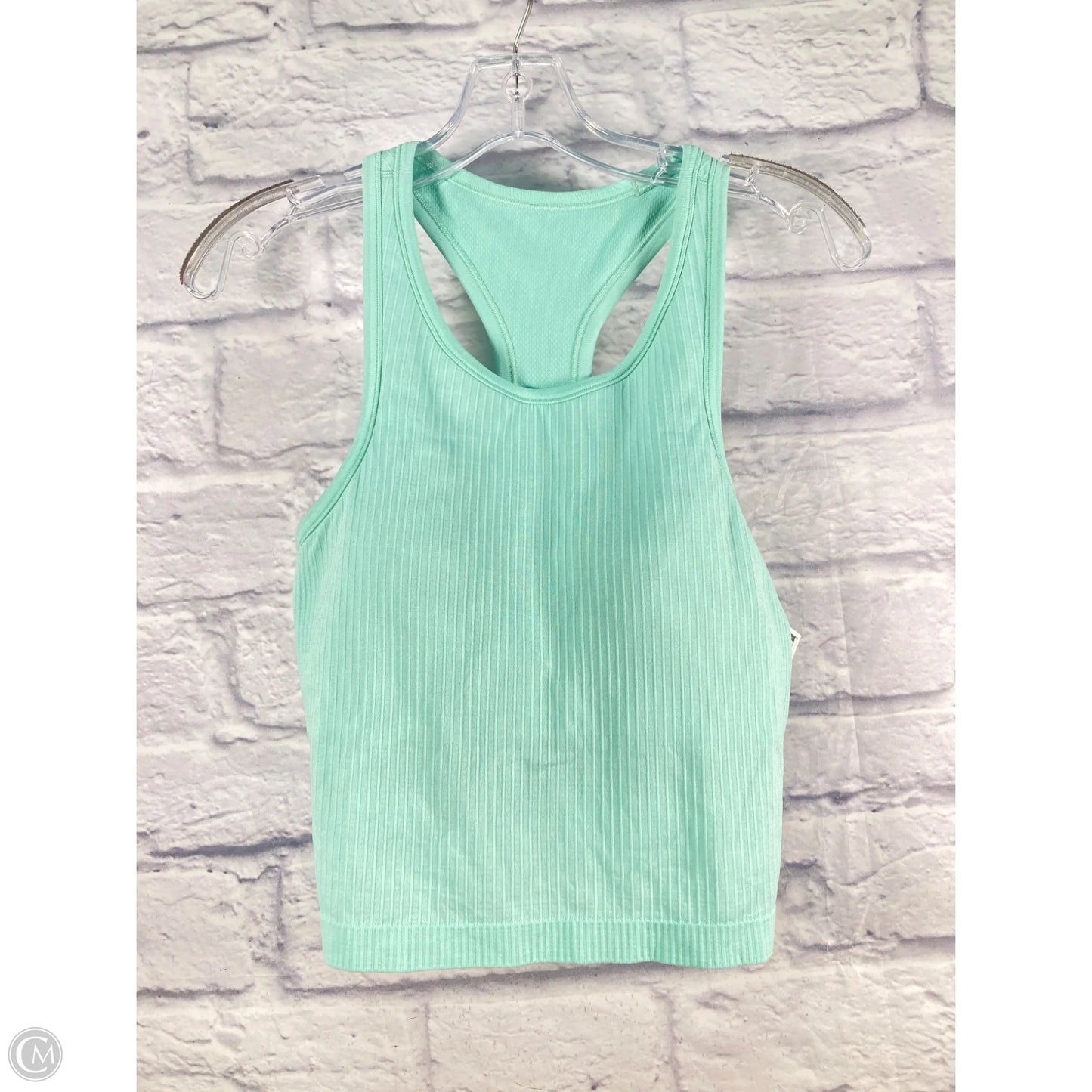 Athletic Tank Top By Lululemon In Green, Size: M