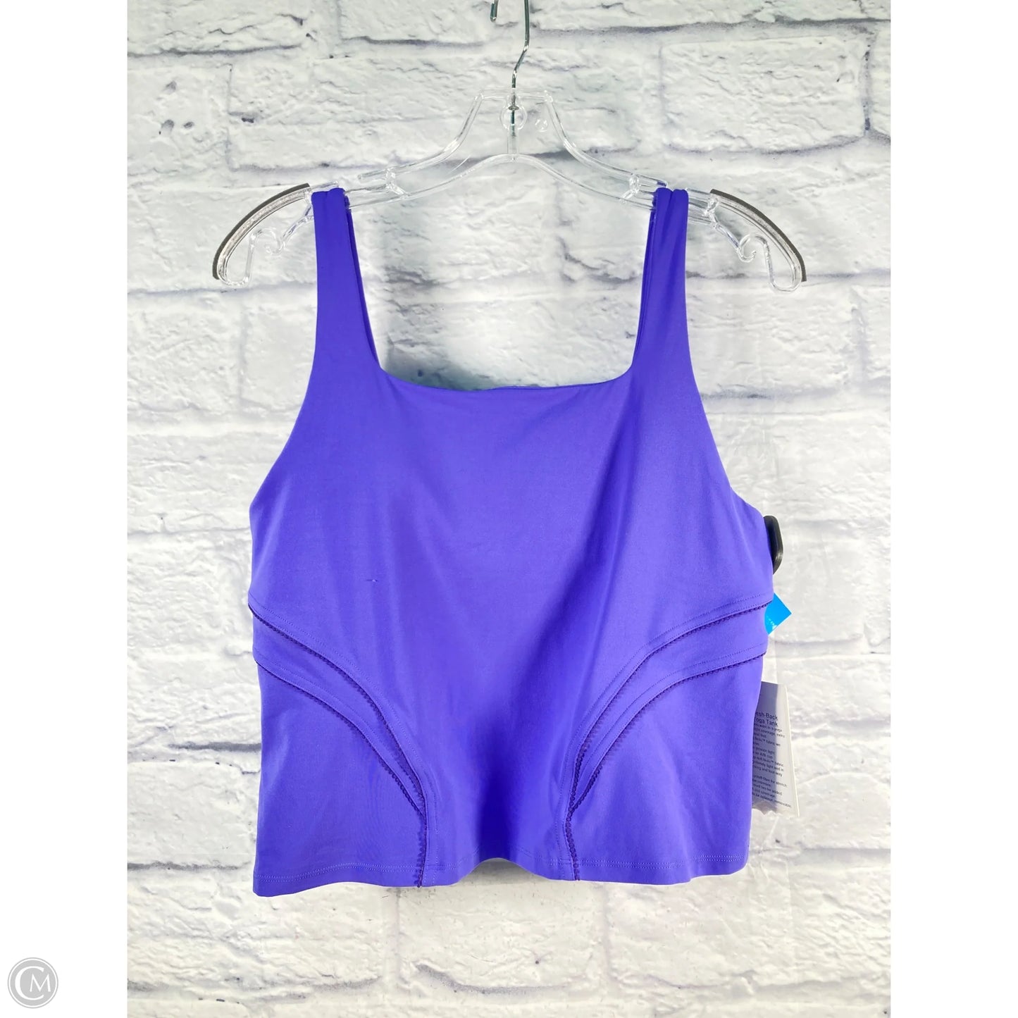 Athletic Tank Top By Lululemon In Purple, Size: L