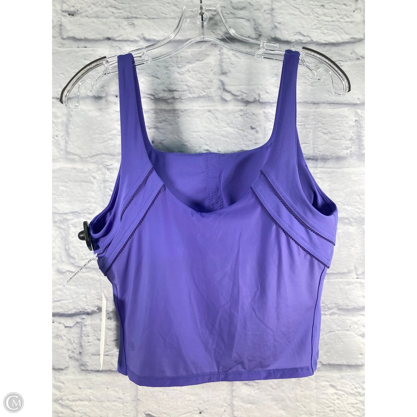 Athletic Tank Top By Lululemon In Purple, Size: L