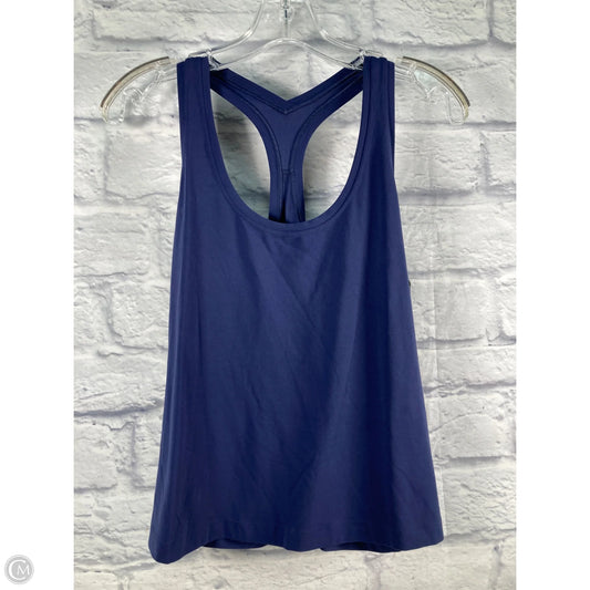 Athletic Tank Top By Lululemon In Navy, Size: L