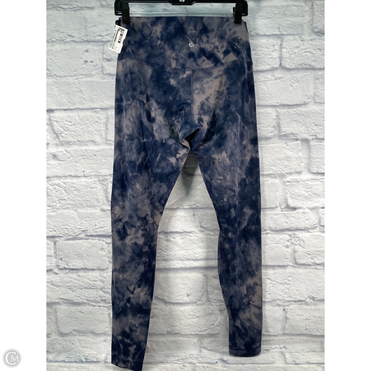 Athletic Leggings By Lululemon In Blue, Size: M