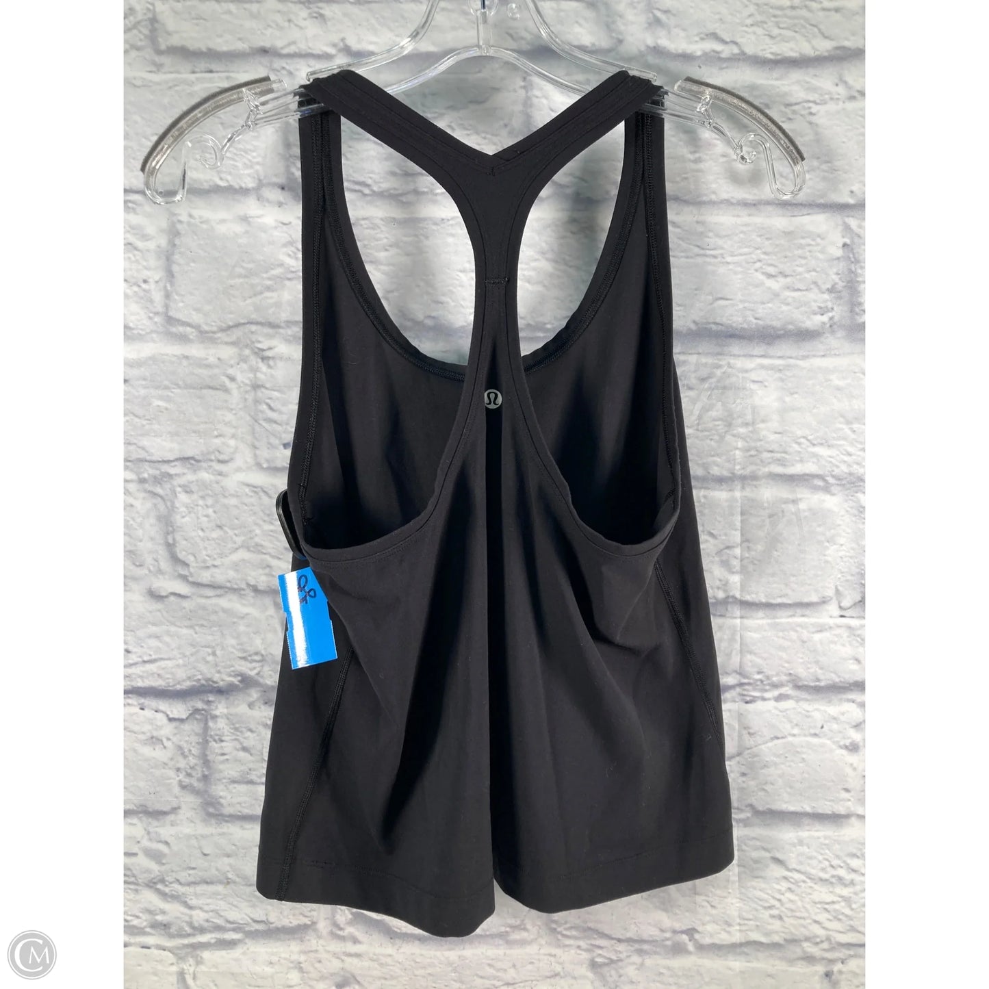 Athletic Tank Top By Lululemon In Black, Size: M