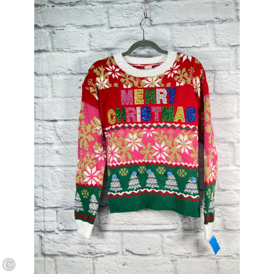 Sweater By Holiday Time In Multi-colored, Size: S