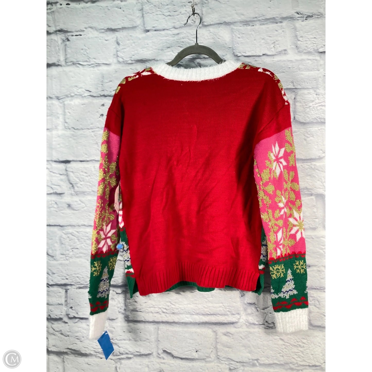 Sweater By Holiday Time In Multi-colored, Size: S