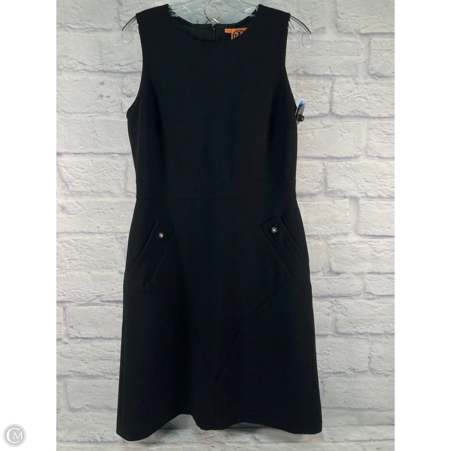 Dress Designer By Tory Burch In Black, Size: S