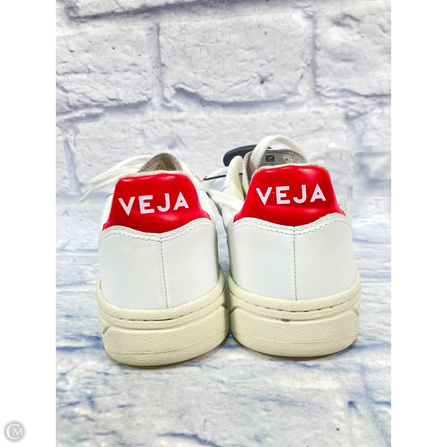 Shoes Sneakers By Veja In Blue & Red & White, Size: 7